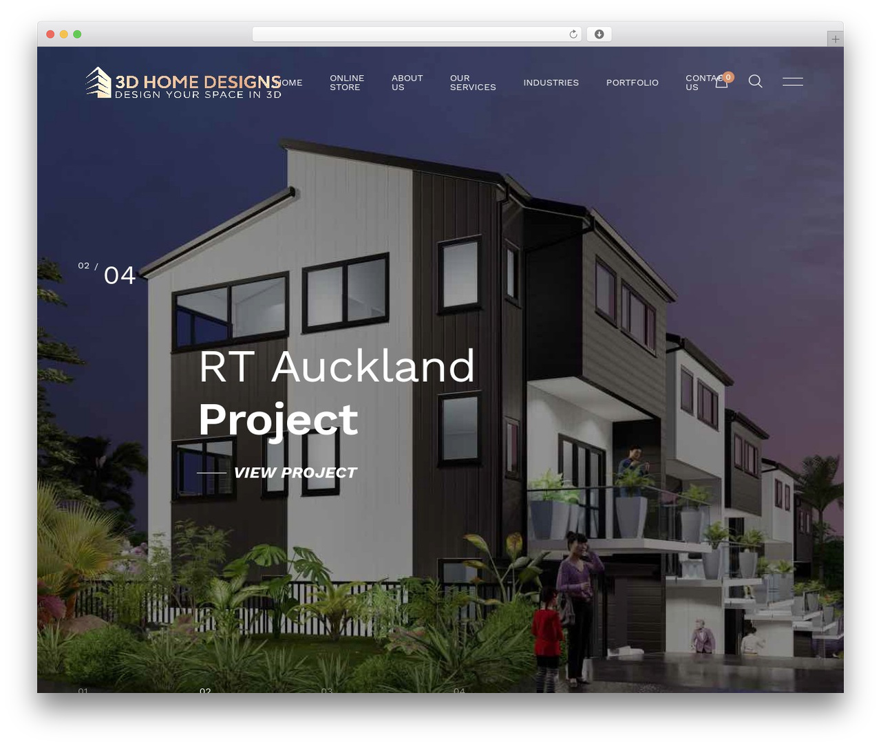 WordPress theme Hellix Child - 3dhomedesigns.co.nz