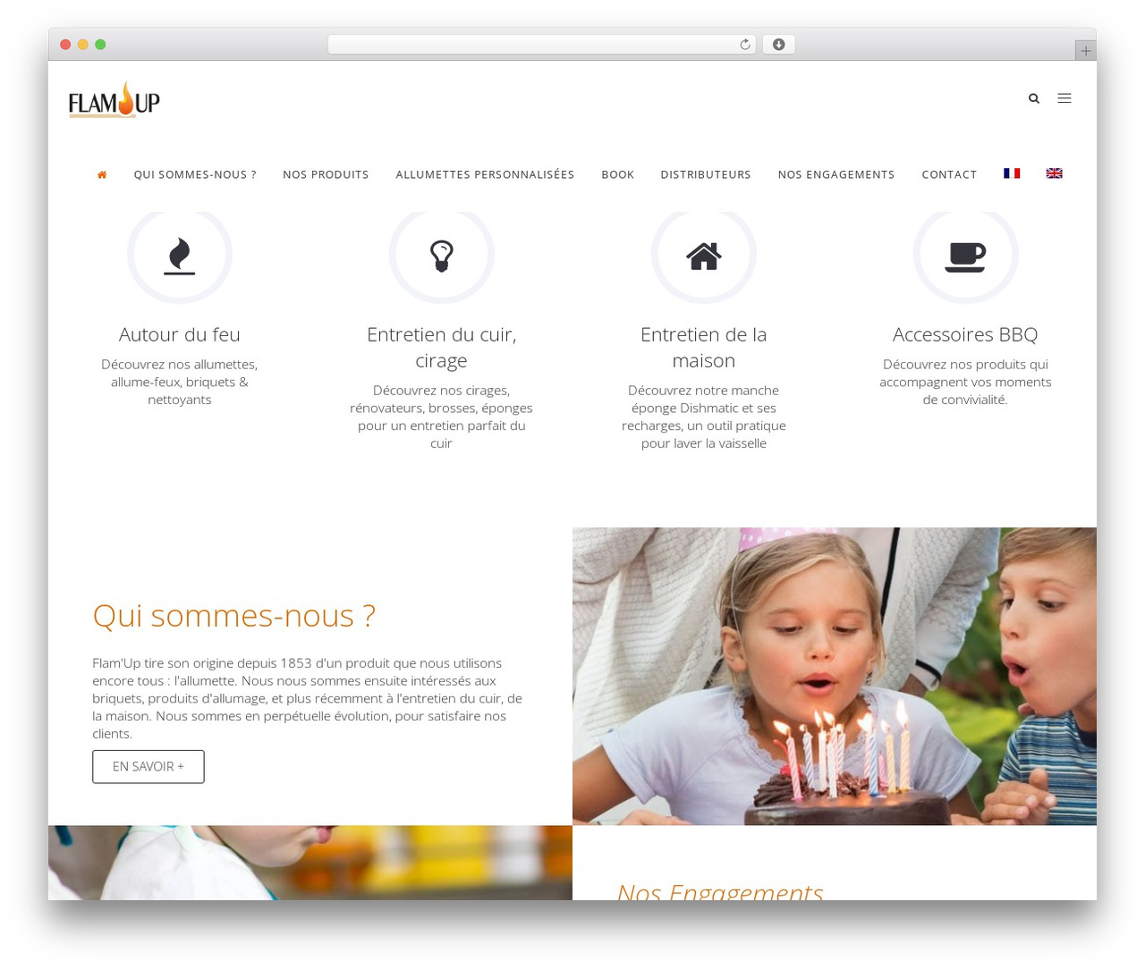 Ark best WordPress theme - flamup.fr