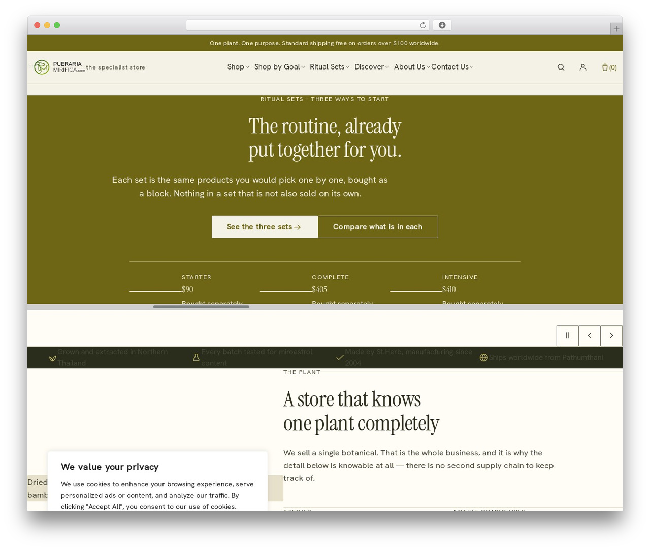 Bajaar WP theme - puerariamirifica.com