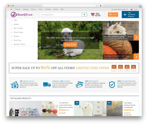 Alids WordPress plugin - llamagift.com