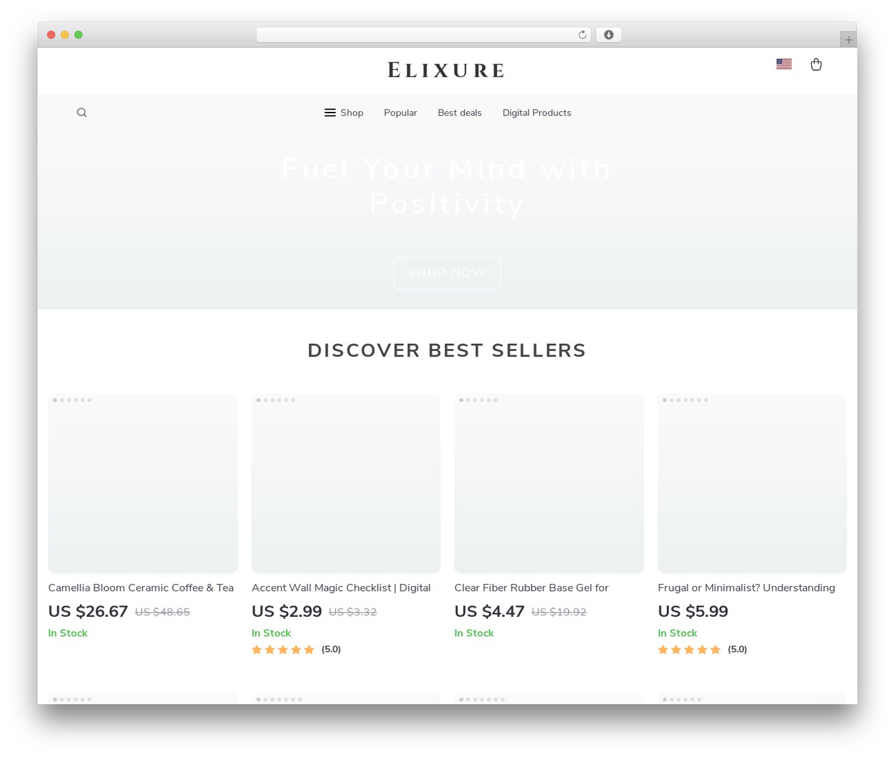 Botticelli WordPress store theme - elixure.com Botticelli WordPress store theme - elixure.com