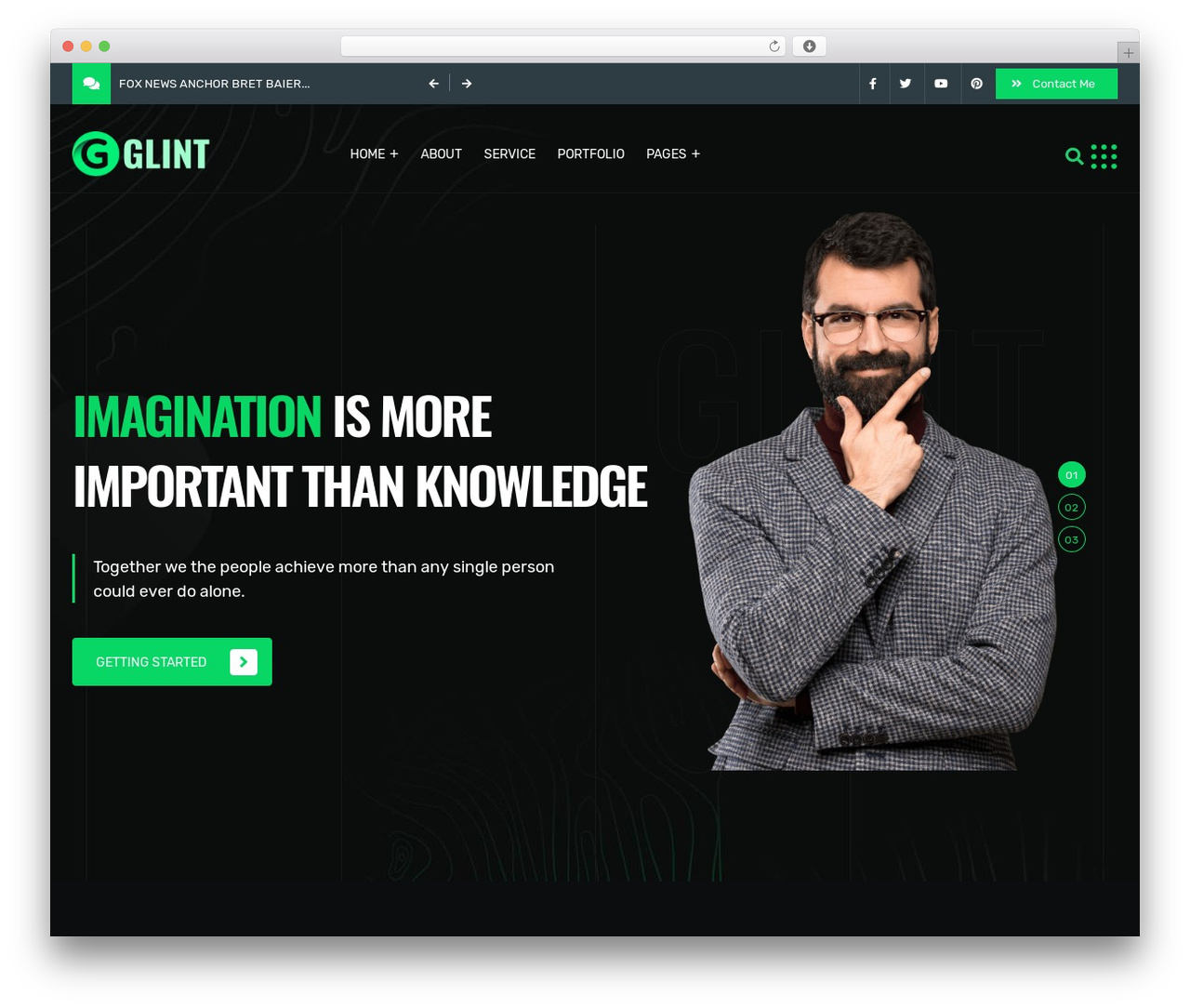 Glint premium WordPress theme - wp.quomodosoft.com/glint Glint premium WordPress theme - wp.quomodosoft.com/glint