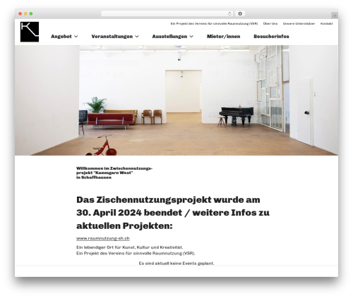 Studio WordPress ecommerce theme - kammgarn-west.ch