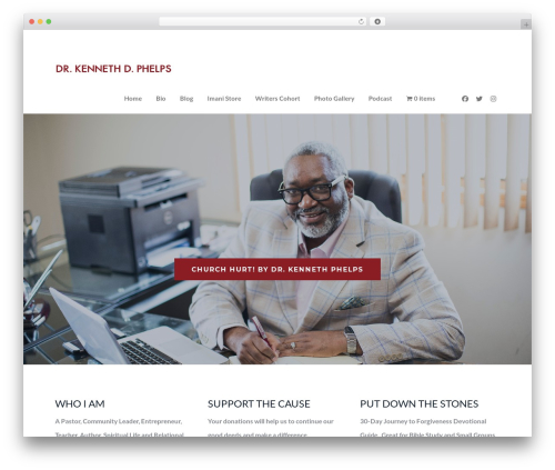 Theme WordPress Cordon - kennethdphelps.com