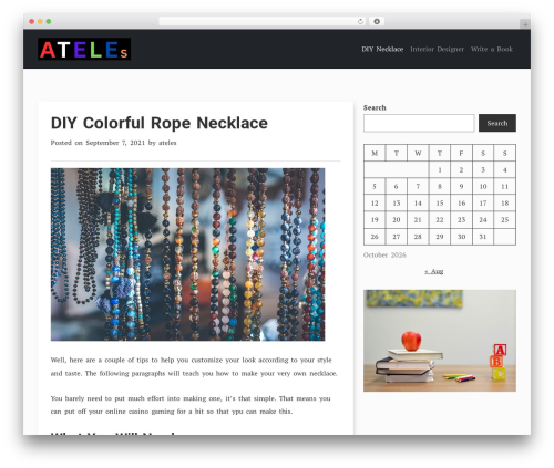 TryVary theme WordPress - ateles.net