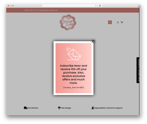 WP Subscription Forms (wp-subscription-forms) free WordPress plugin - fancyartsy.com