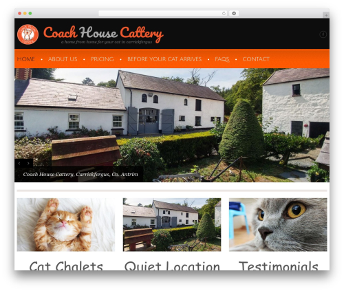 WordPress theme cherry - carrickcattery.com
