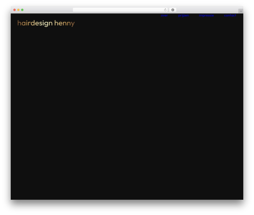 WordPress theme Uncode - hairdesignhenny.nl
