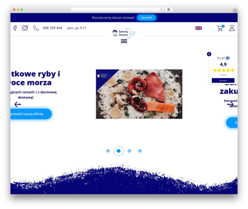 Woocommerce gateway przelewy24 WordPress plugin - sekretyoceanu.pl
