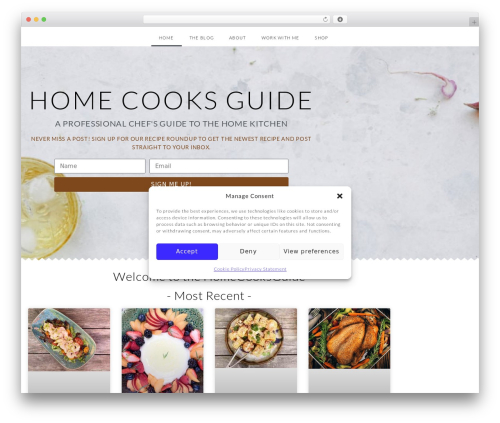Tasty links WordPress plugin - homecooksguide.com