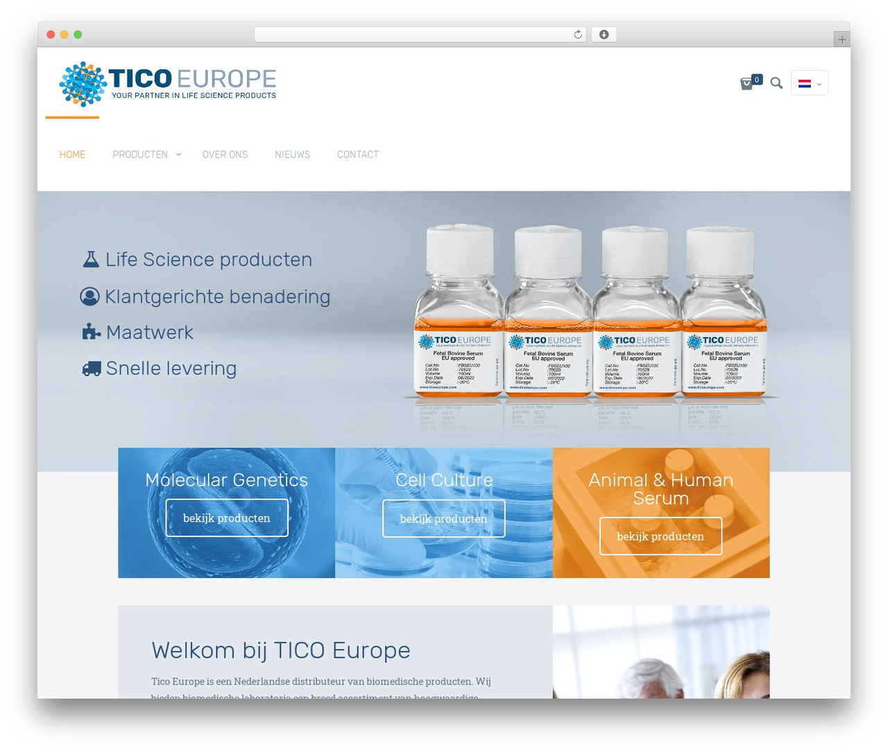 Betheme theme WordPress - ticoeurope.com