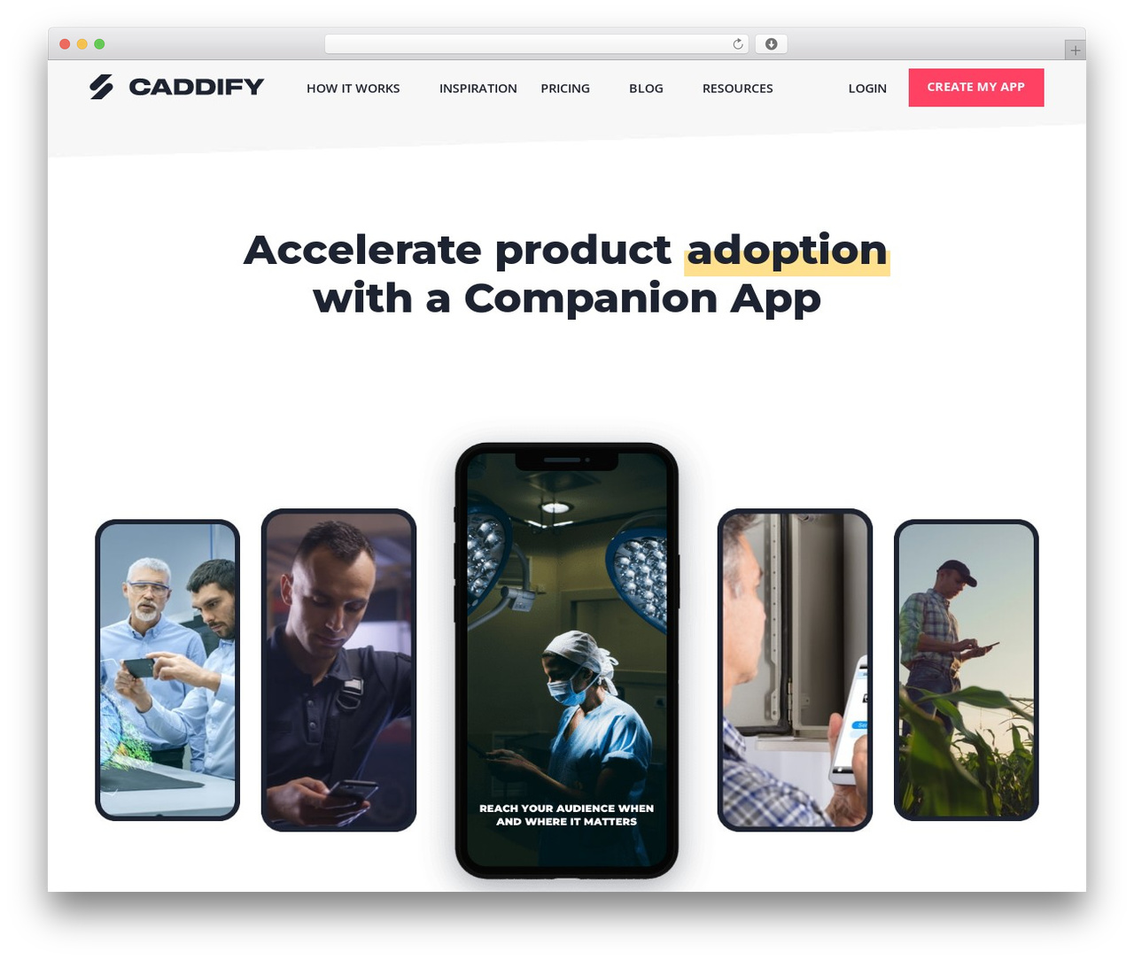 Caddify WordPress theme - caddify.com