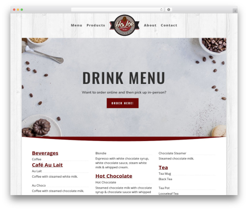 Restaurant Menu by MotoPress (mp-restaurant-menu) free WordPress plugin - hojoe.ca