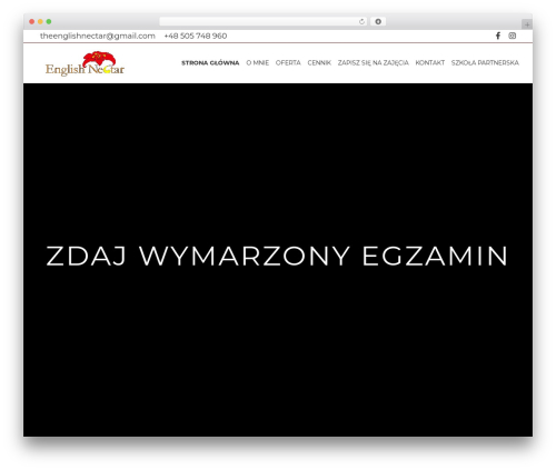 Erizo theme WordPress - englishnectar.com