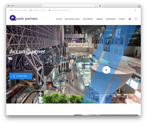 Themesflat WordPress plugin - quartz-partners.com