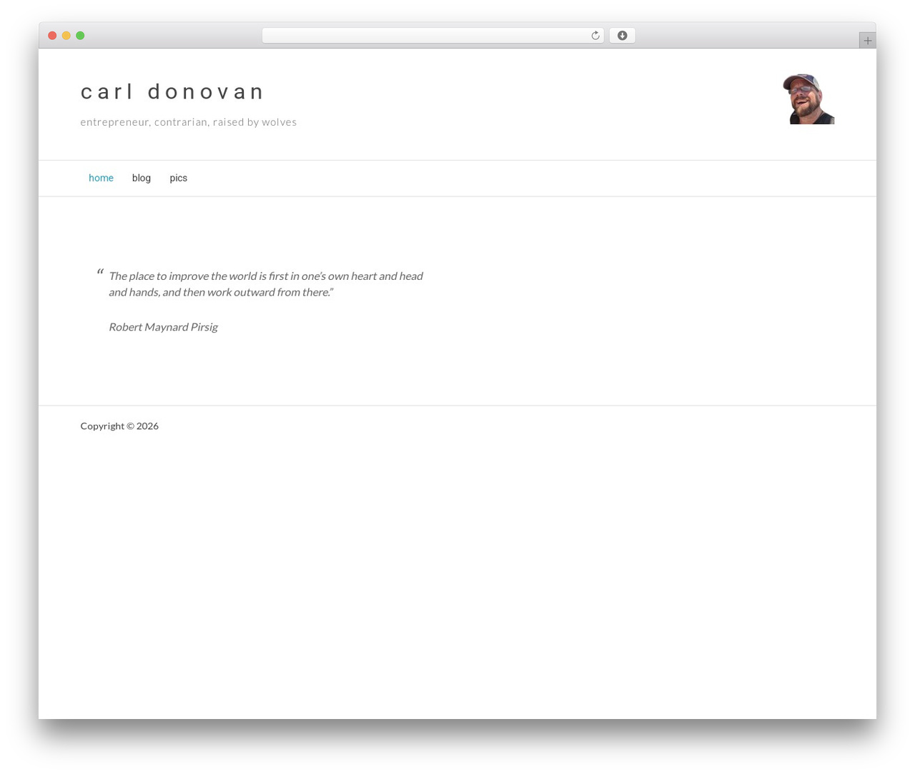 Genesis theme WordPress - carldonovan.com Genesis theme WordPress - carldonovan.com