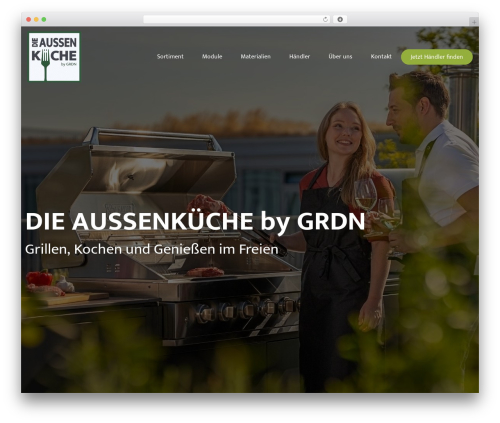 GRDN LP WordPress theme - aussen-kueche.de