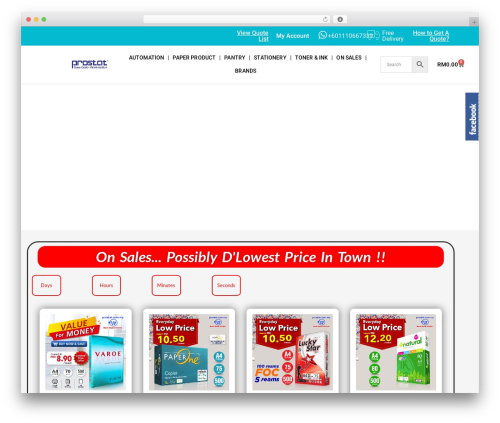 Sme facebook likebox sidebar WordPress plugin - prostat.com.my