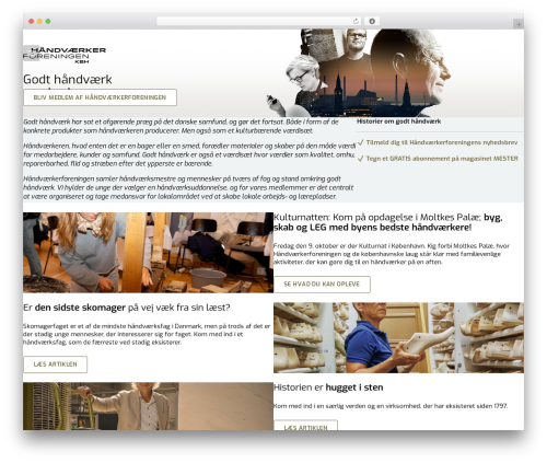 HFK Theme WordPress theme - hfk.dk