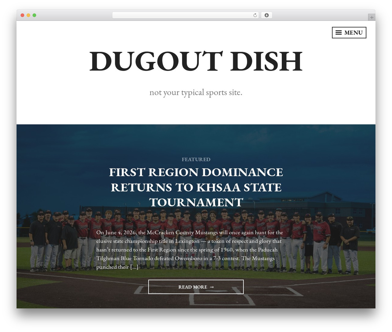 Intergalactic 2 WordPress theme - dugoutdish.com Intergalactic 2 WordPress theme - dugoutdish.com