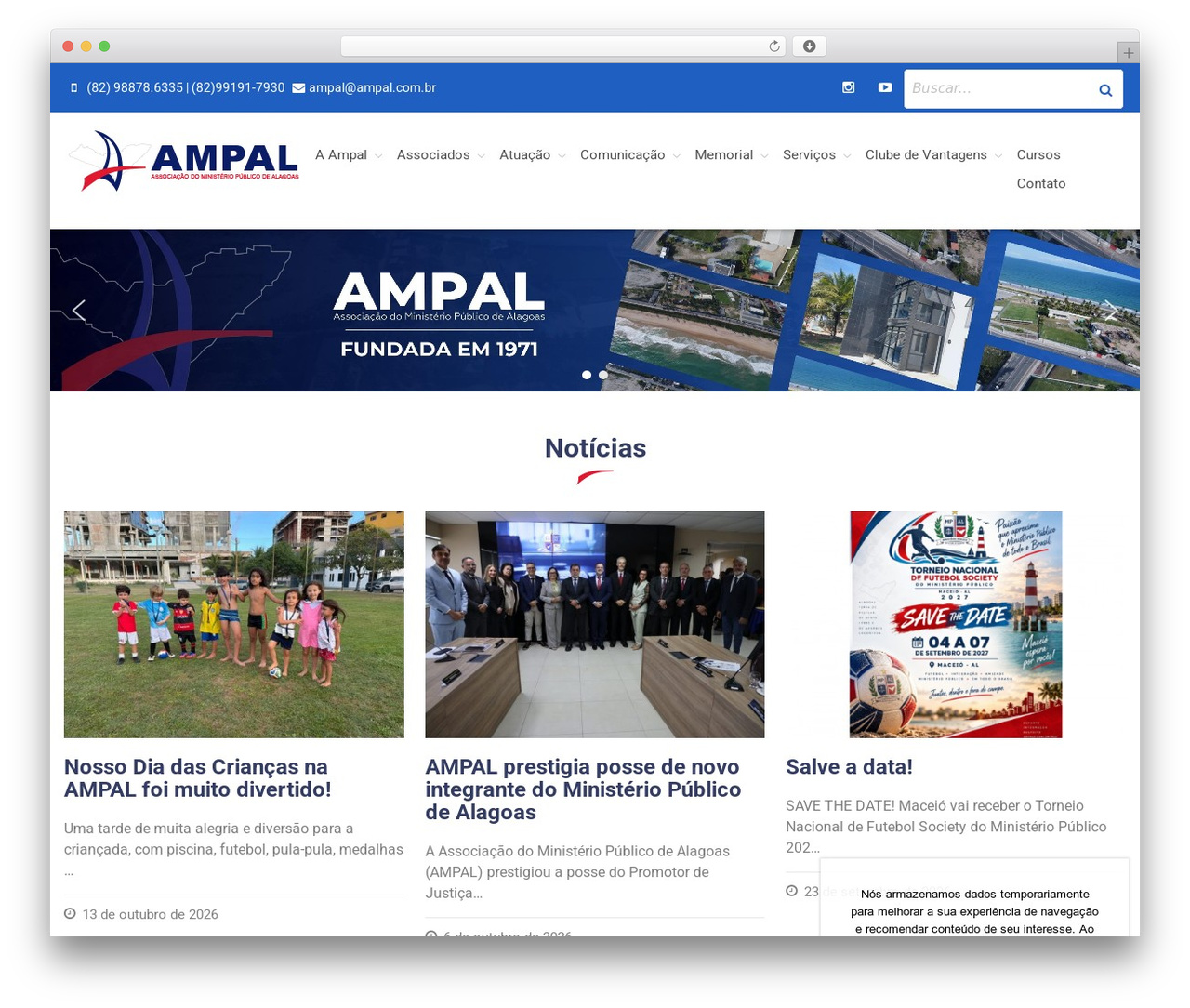 Layers theme WordPress - ampal.com.br