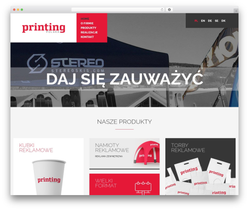 printing WordPress theme - printingpolska.pl
