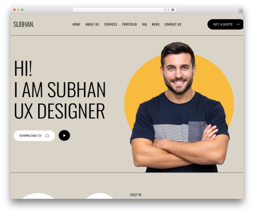 Subhan WordPress theme - wpdemo.zcubethemes.com/subhan