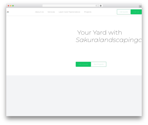 Tenweb builder WordPress plugin - sakuralandscapingcocom.quoteiq.site
