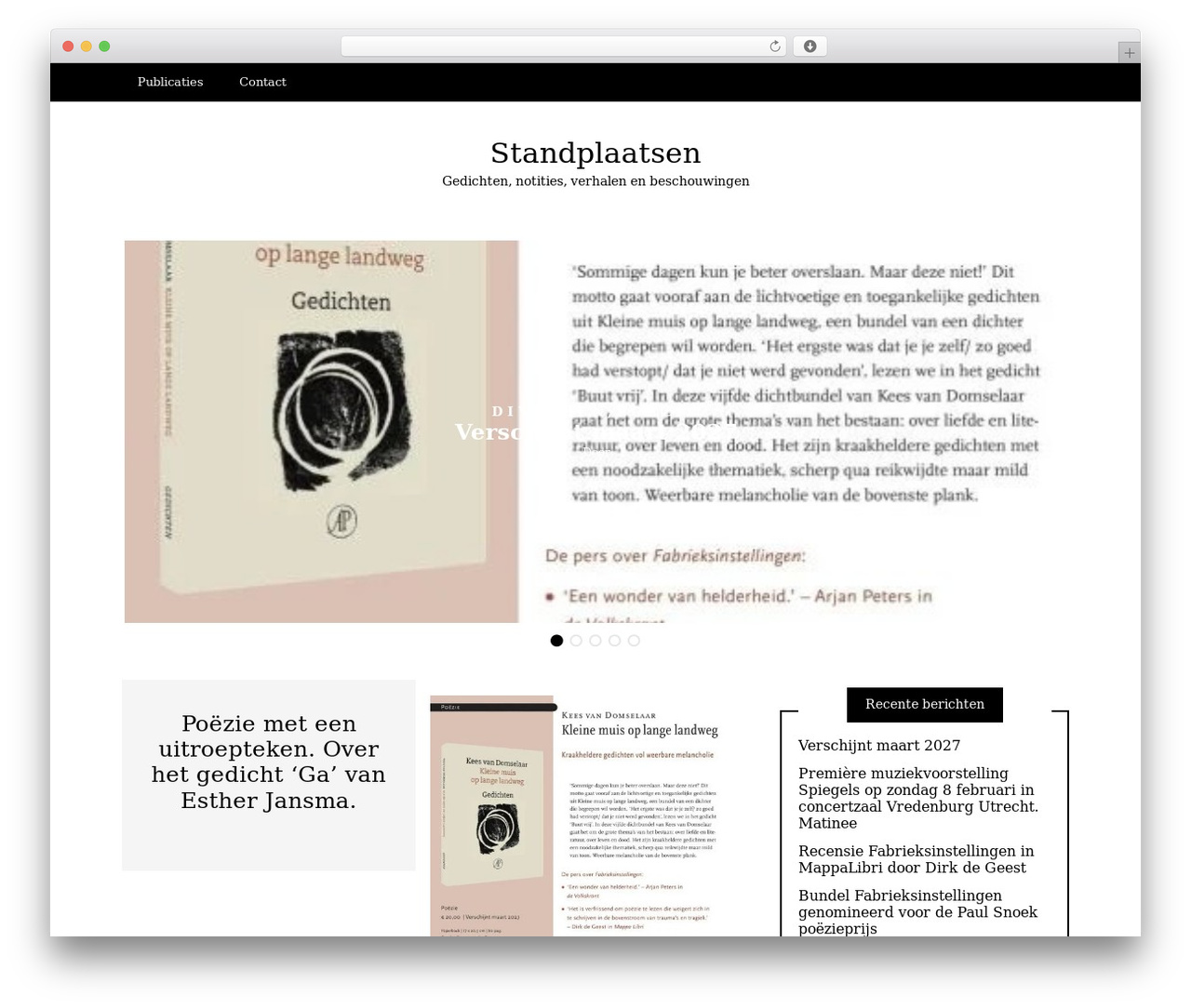 Theme WordPress Writee - keesvandomselaar.nl