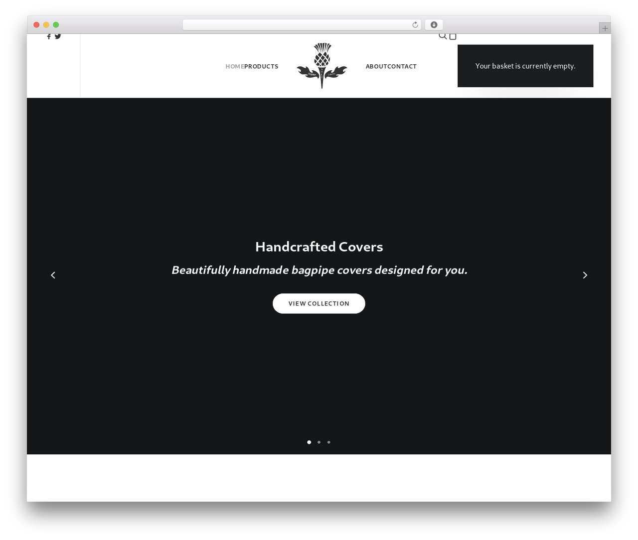 Uncode theme WordPress - solobagpipecovers.com