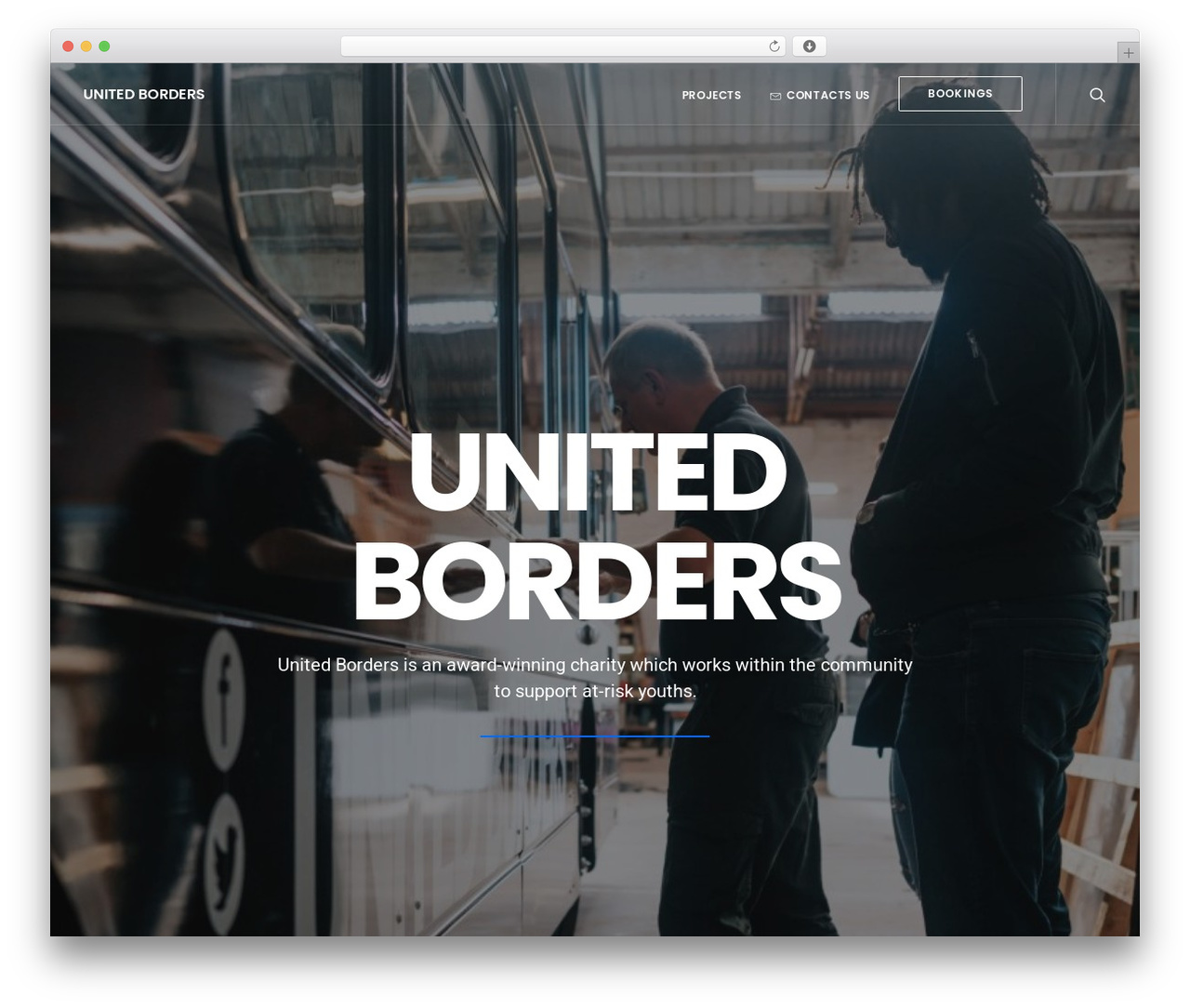 Uncode top WordPress theme - unitedborders.org