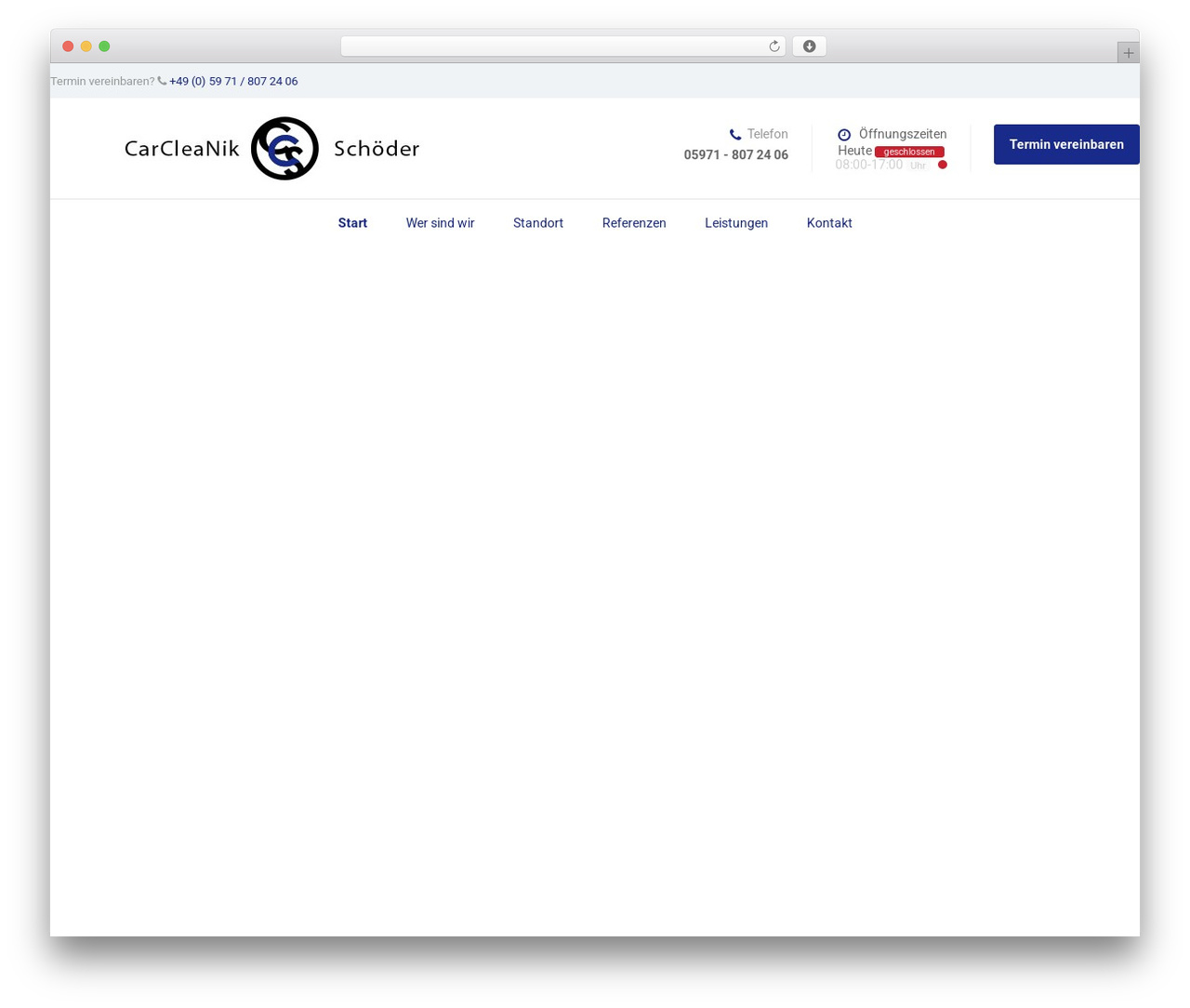 WordPress theme Autowash - carcleanik-schoeder.de