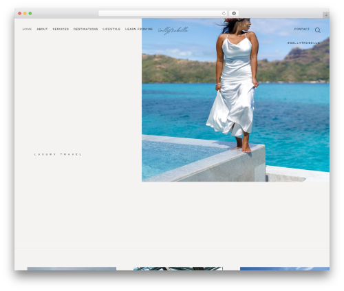 WordPress theme Lafeminite - sallytrubella.com