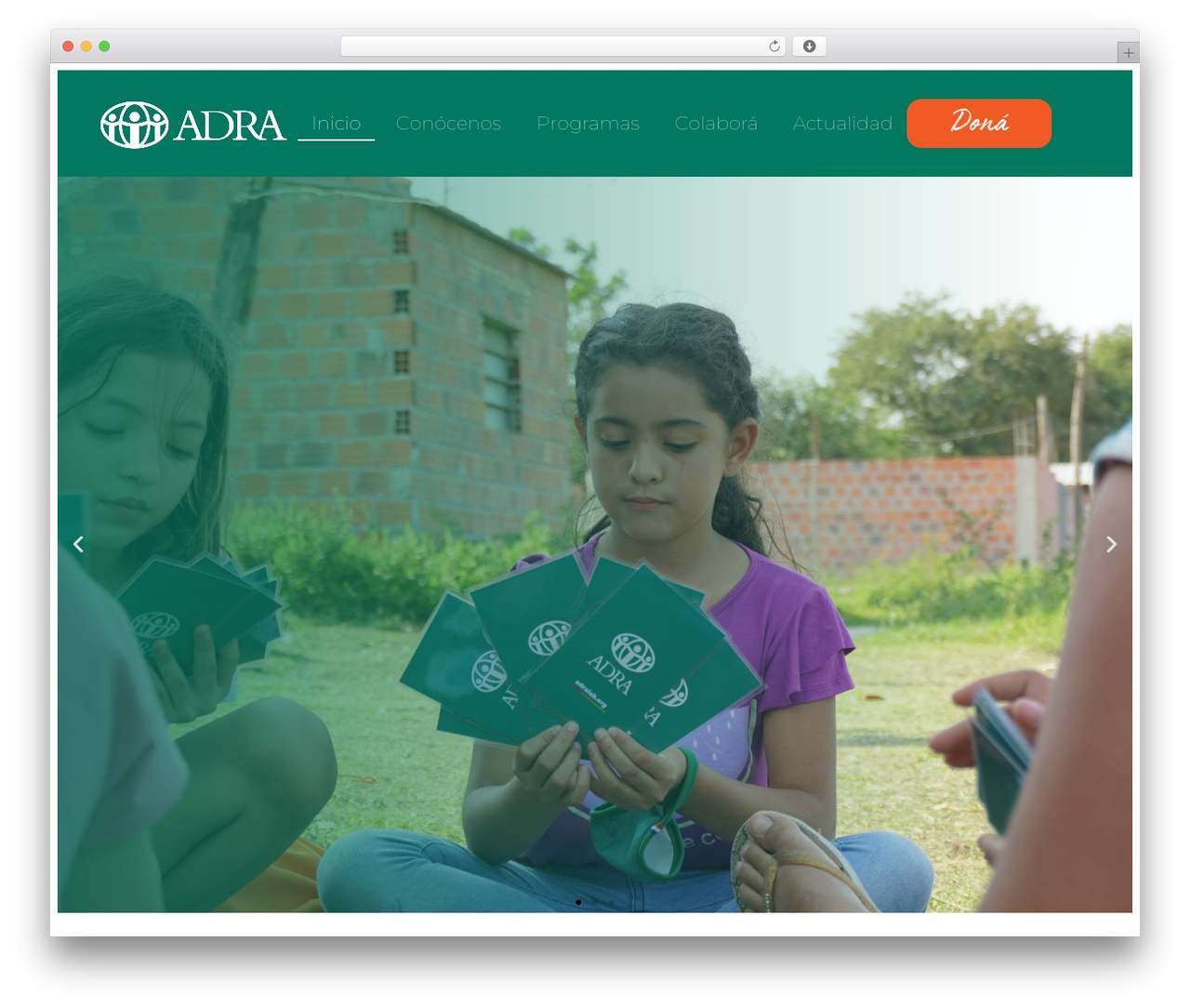 ADRA Theme WordPress theme - adra.org.py