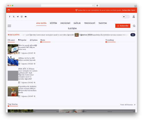 Blogsy theme WordPress - ermeydani.net Blogsy theme WordPress - ermeydani.net