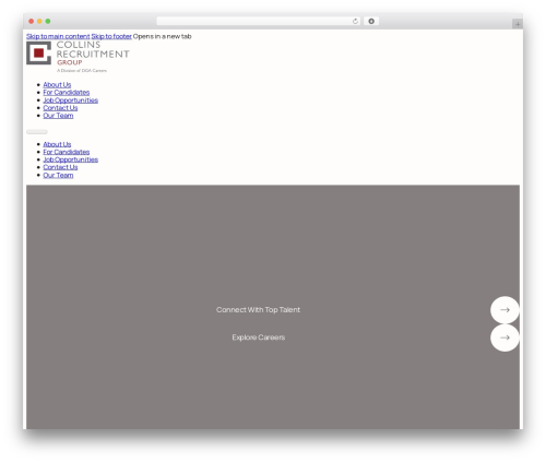 Nextbricks WordPress plugin - collinsrecruit.com