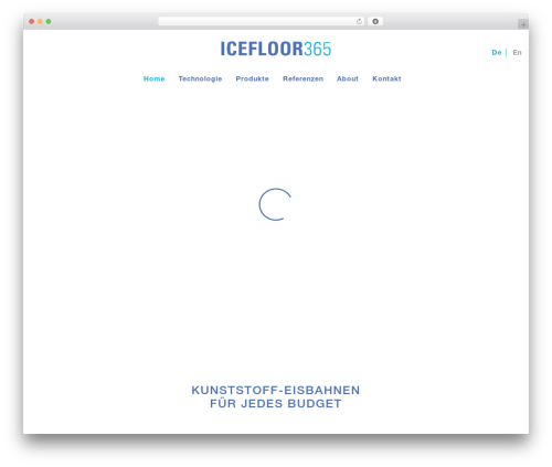 Canvas WP theme - icefloor365.com