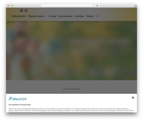 E recht24 share WordPress plugin - gewerbeverein-bitburg.de