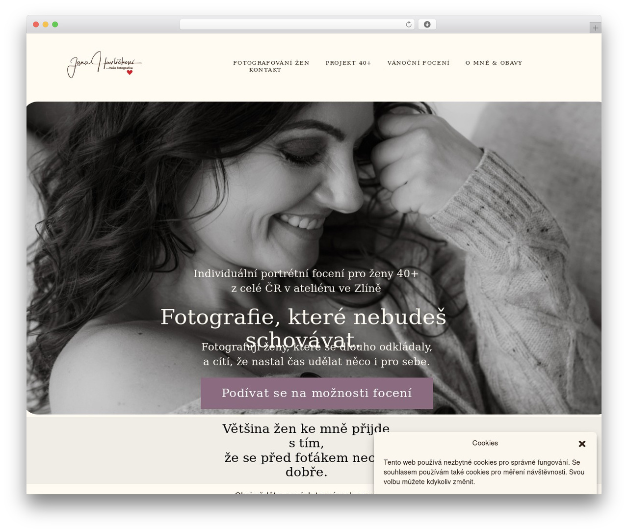 Faro WordPress theme - janahavlickova.com