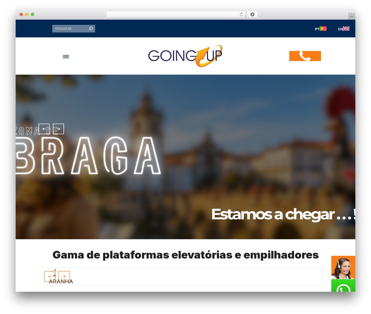 Going Up Theme WordPress theme - goingup.pt Going Up Theme WordPress theme - goingup.pt