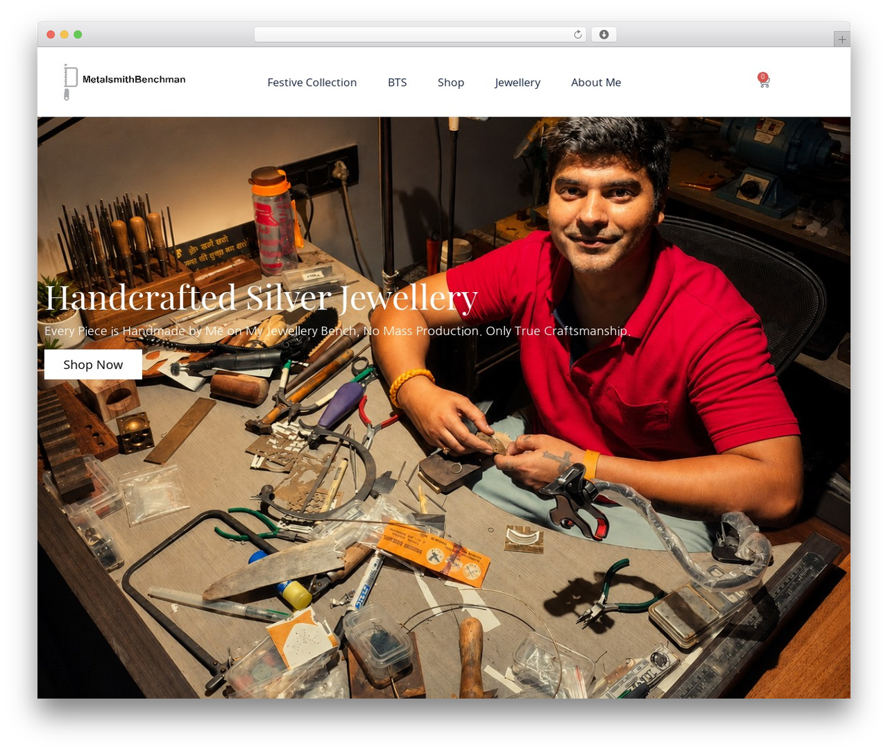 Hello Elementor WordPress theme - metalsmithbenchman.com