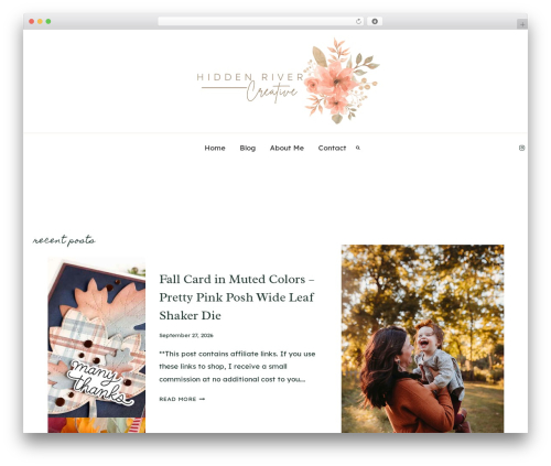 Kadence WP theme - hiddenrivercreative.com