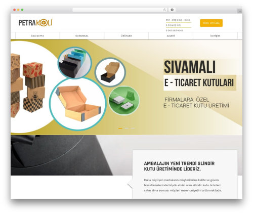 Lightwire theme WordPress - petrakoli.com