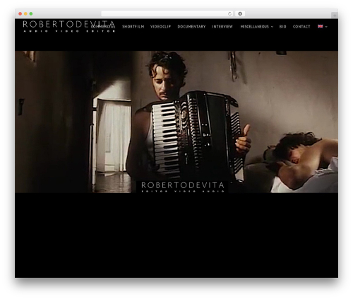 Mobius theme WordPress - robertodevita.com