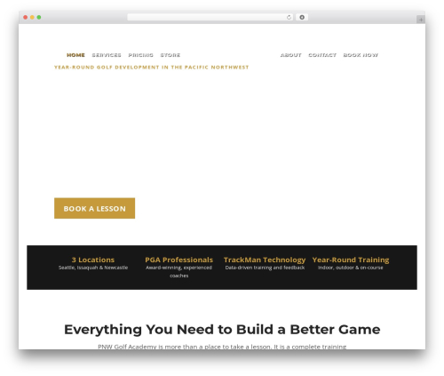 Modis WordPress theme - pnwgolfacademy.com
