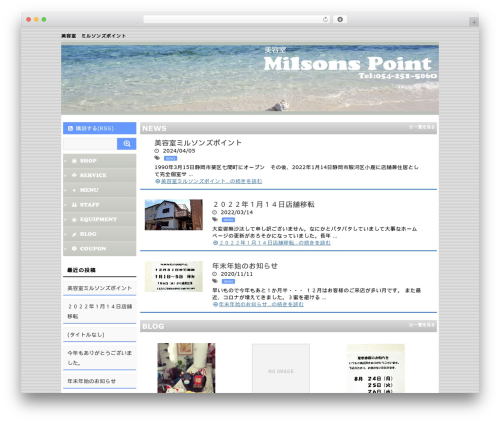 SIMPLESTER-Ver4 WordPress theme - milsons-point.com