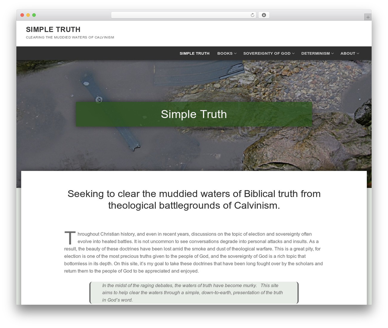 Theme WordPress Customify - clearwaters.net Theme WordPress Customify - clearwaters.net