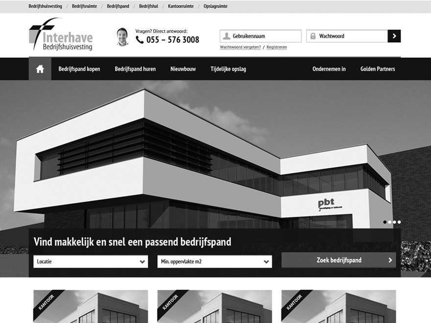 WordPress theme interhave by Marotura