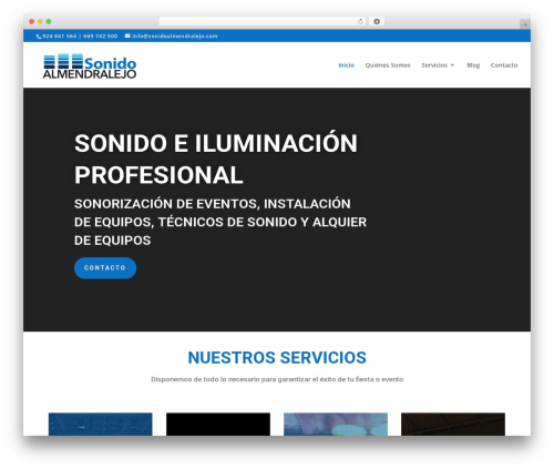 Ds tilt image WordPress plugin - sonidoalmendralejo.com