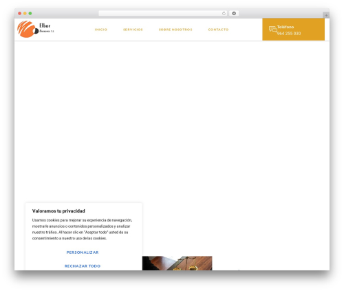 WordPress theme Hello Elementor - elborasesores.com